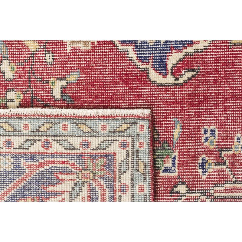 6'5"x9'4" Vintage One-of-a-Kind Birgit Rug Red - Revival Rugs