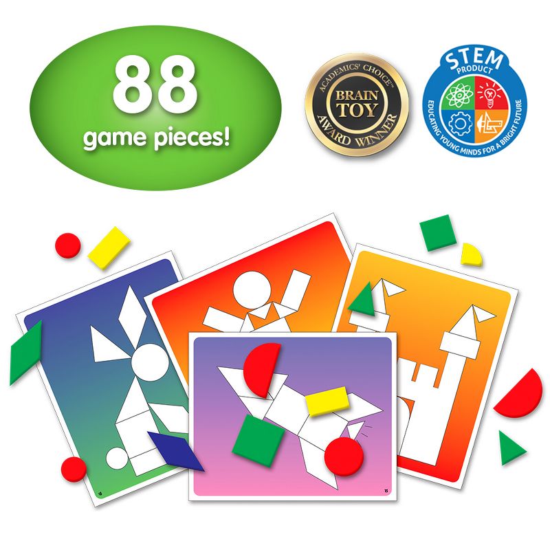 The Learning Journey Match It! Shape Shuffle 105 pcs