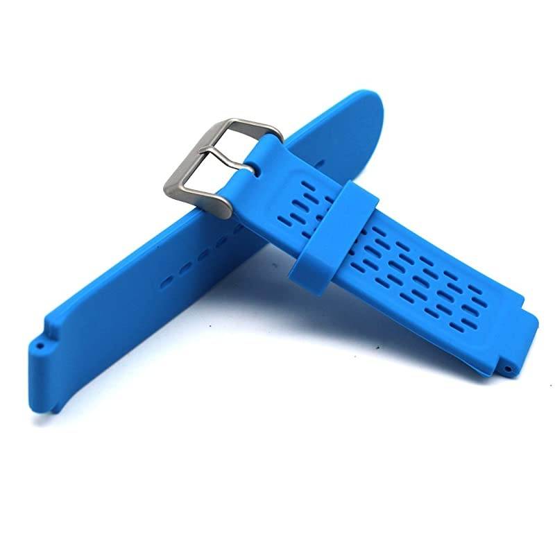 Silicone Strap Replacement Band for Garmin Approach S2 S4 GPS Golf WatchSilicone Blue