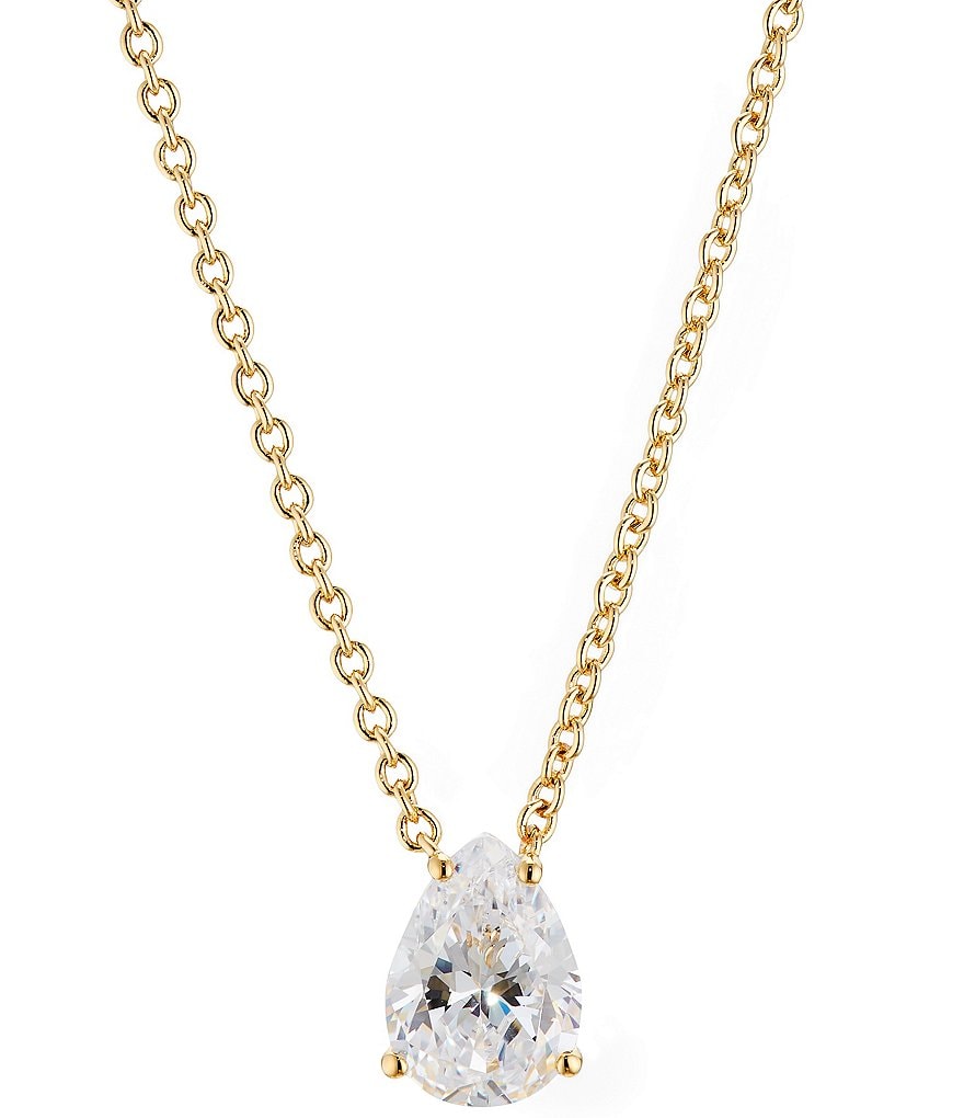 Nadri Modern Love Pear Necklace