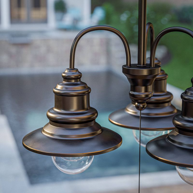 Bel Air Lighting Outdoor Hanging Pendant Black