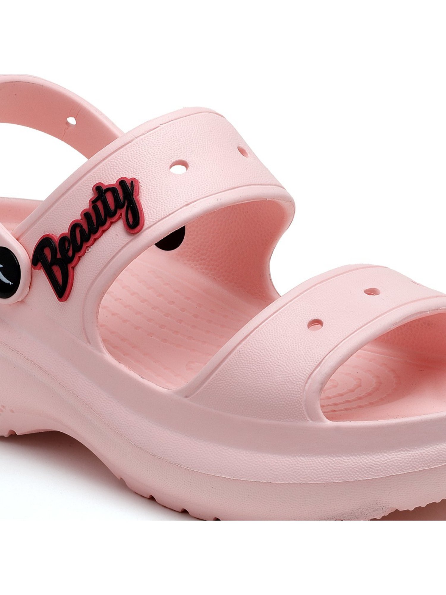 Asian Women's Pink Sling Back Wedges