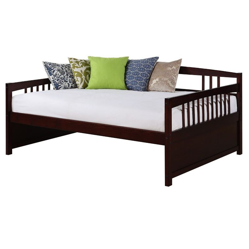 Full Clara Wood Daybed Espresso - Dorel Living