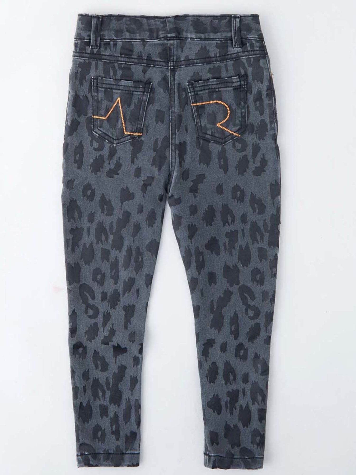 Angel & Rocket Girls Grey Solid Jeggings