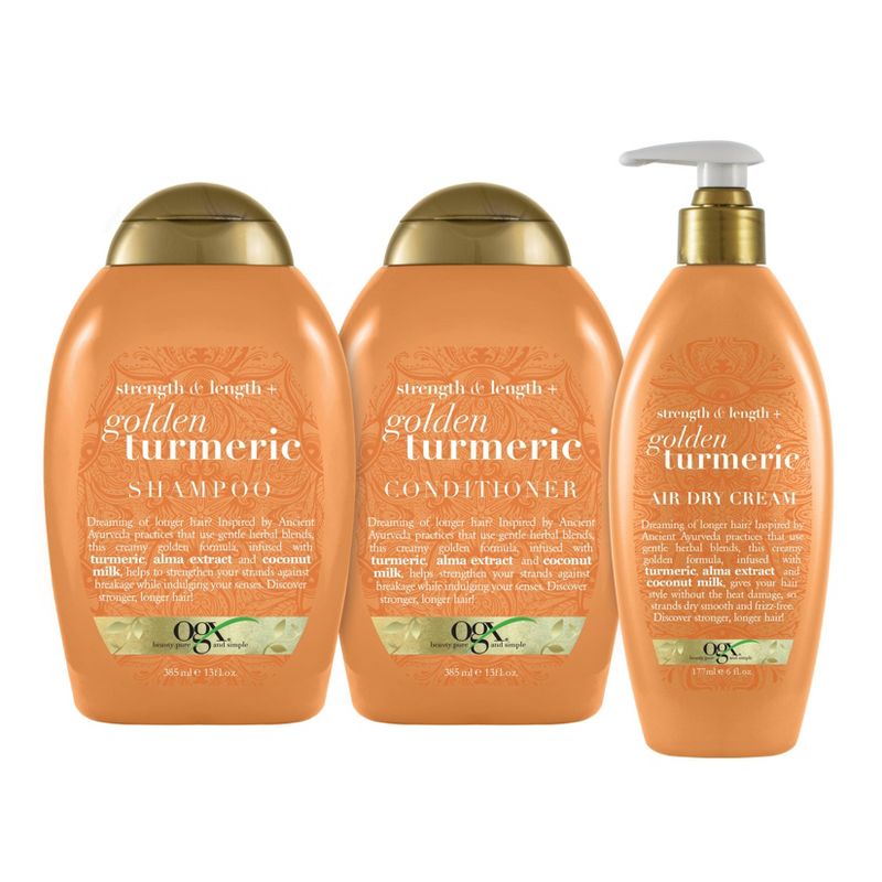 OGX Golden Turmeric Shampoo - 13oz