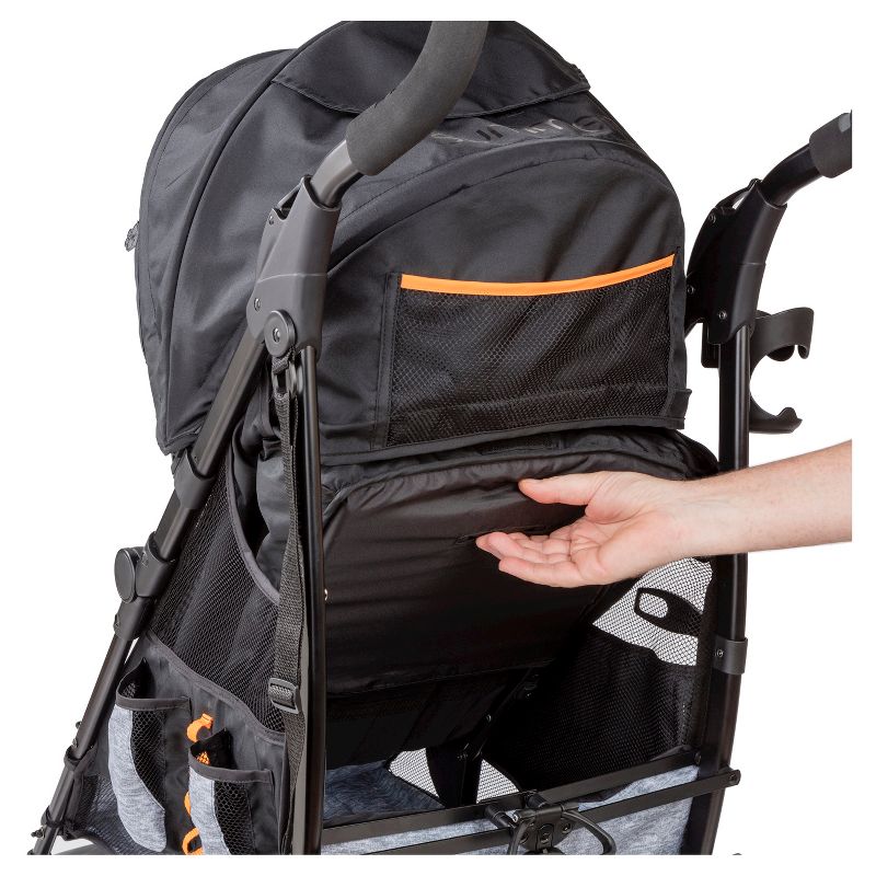 Summer Infant 3Dtote Convenience Stroller (Black/Gray)