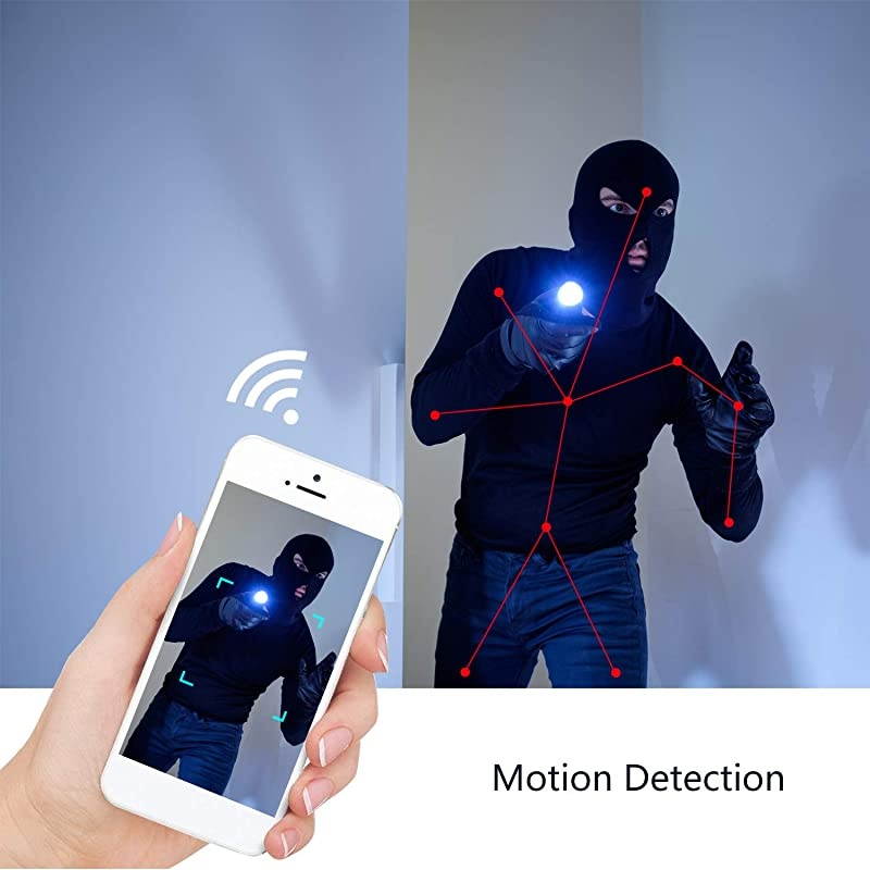 Spy Camera  WiFi Hidden Cameras with Motion Detection Mini Wireless Remote Live View with Free Phone App Full HD 1080P Easy Setup Security Cam for Home Nanny Office Room Indoor