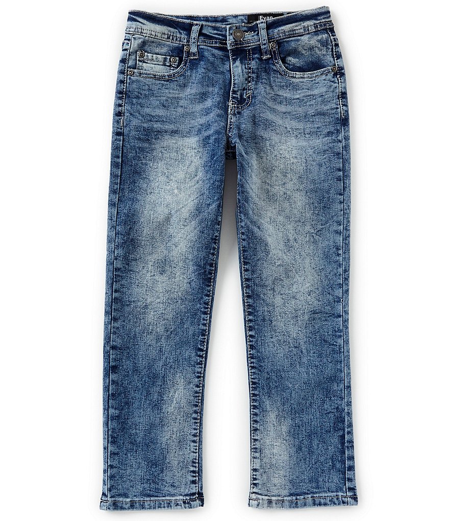 Buffalo David Bitton Big Boys 8-20 Evan Slim Straight Jeans