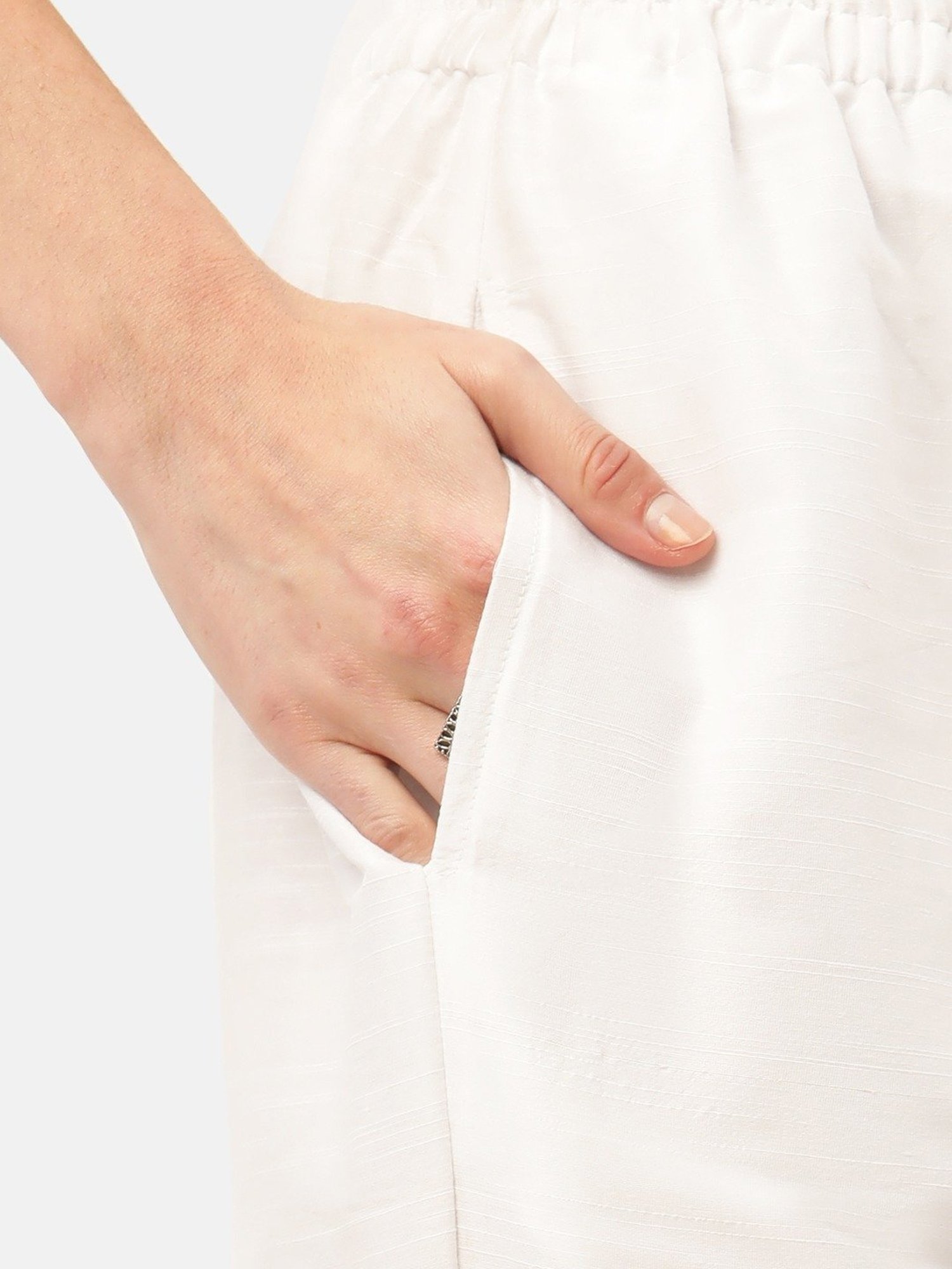 Jompers Blue & White Floral Print Kurta Palazzo Set With Dupatta