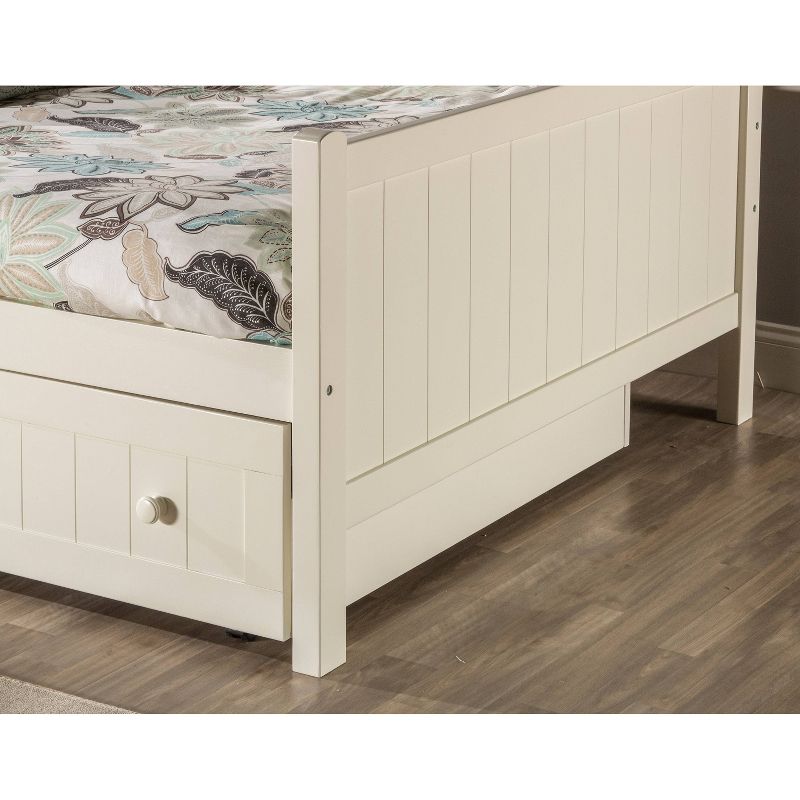 Staci Wood Daybed With Trundle Unit Full White - Hillsdale Furniture