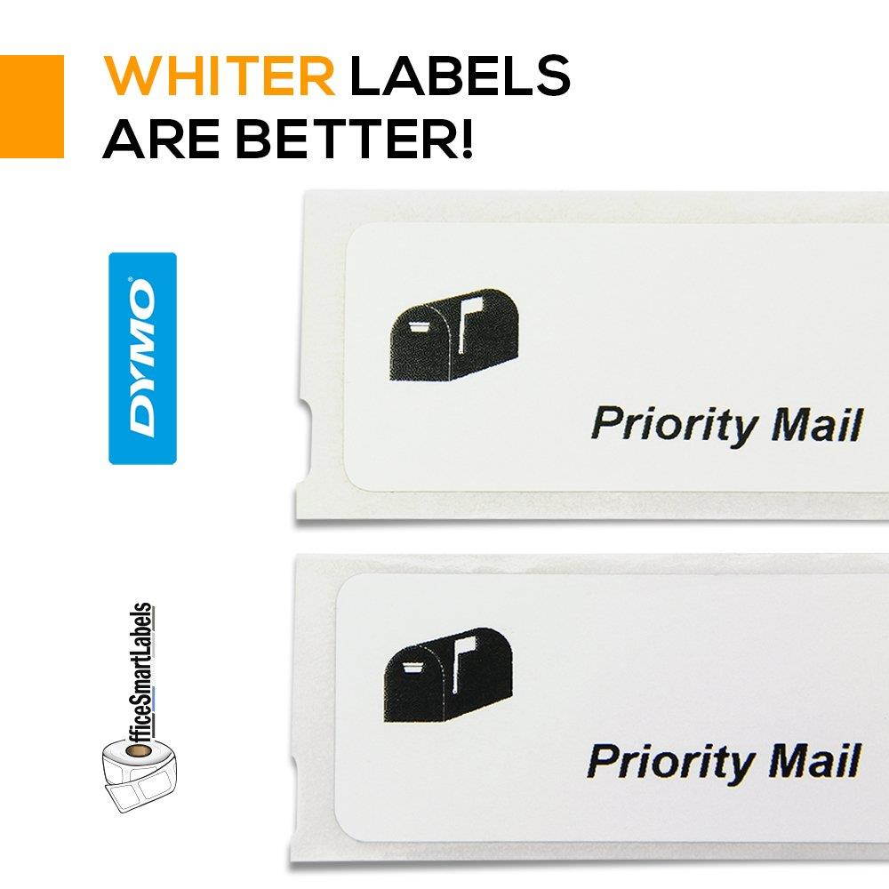 Dymo Compatible 30336-1" x 2-1/8" Multipurpose Labels (12 Rolls - 500 Labels Per Roll)