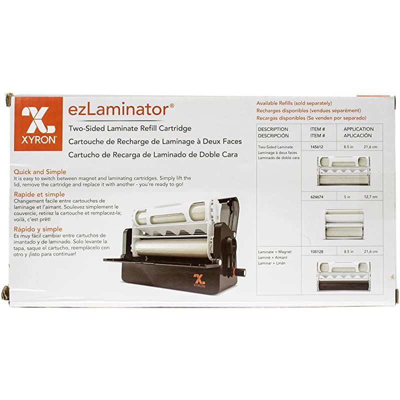 ACCO BRANDS  Two Sided Laminate Refill for ezLaminator, 9" x 60', Refill Cartridge (145612)