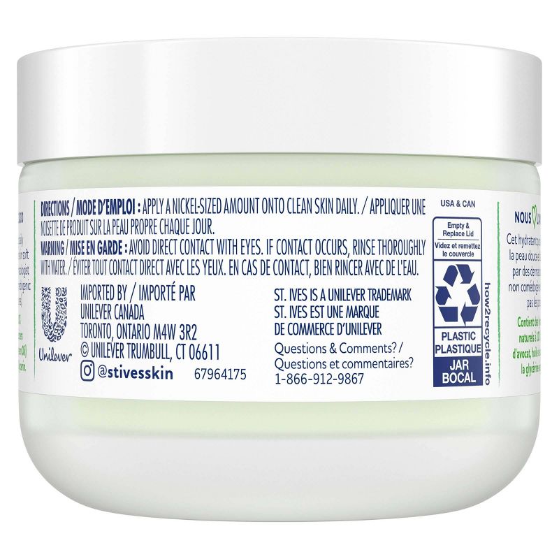 St. Ives Avocado Hydrating Face Moisturizer - 1.8oz