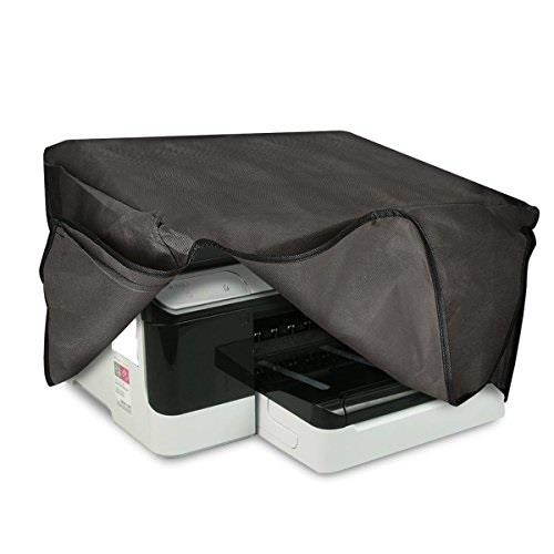kwmobile dust cover for hp officejet pro 8000series  printer dust protector in dark grey