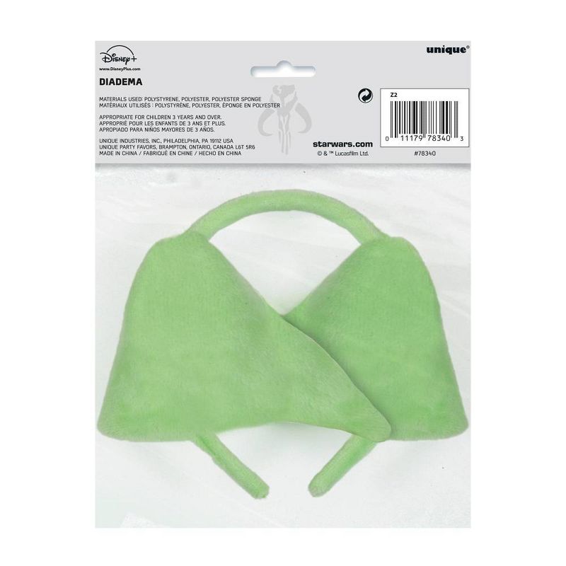 Star Wars The Mandalorian Grogu Baby Yoda Head Band