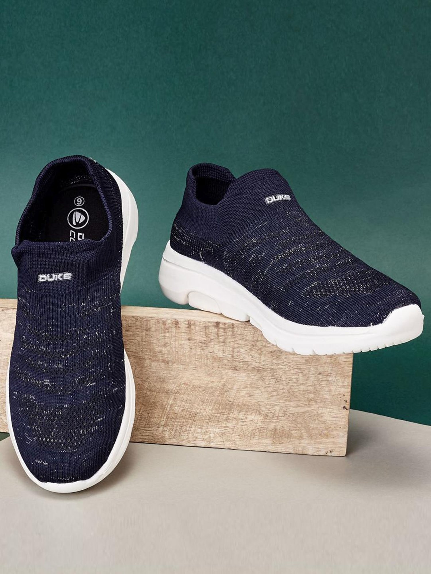 Duke Women's Navy Running Shoes