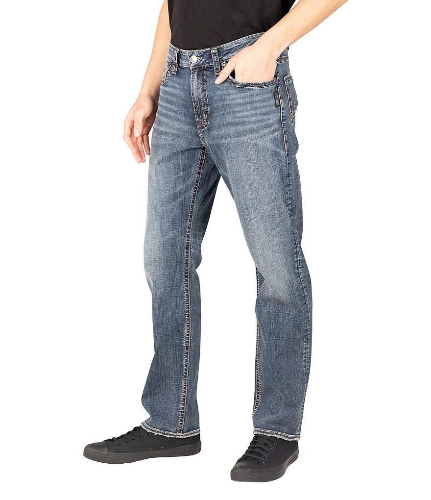 Silver Jeans Co. Big & Tall Grayson Easy-Fit Straight-Leg Jeans