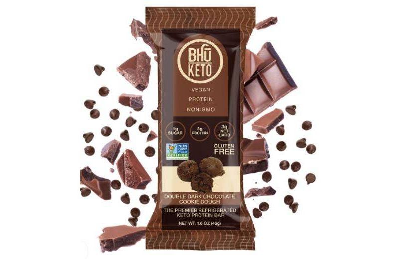 BHU Keto Double Chocolate Cookie Dough Bar - 1.6oz