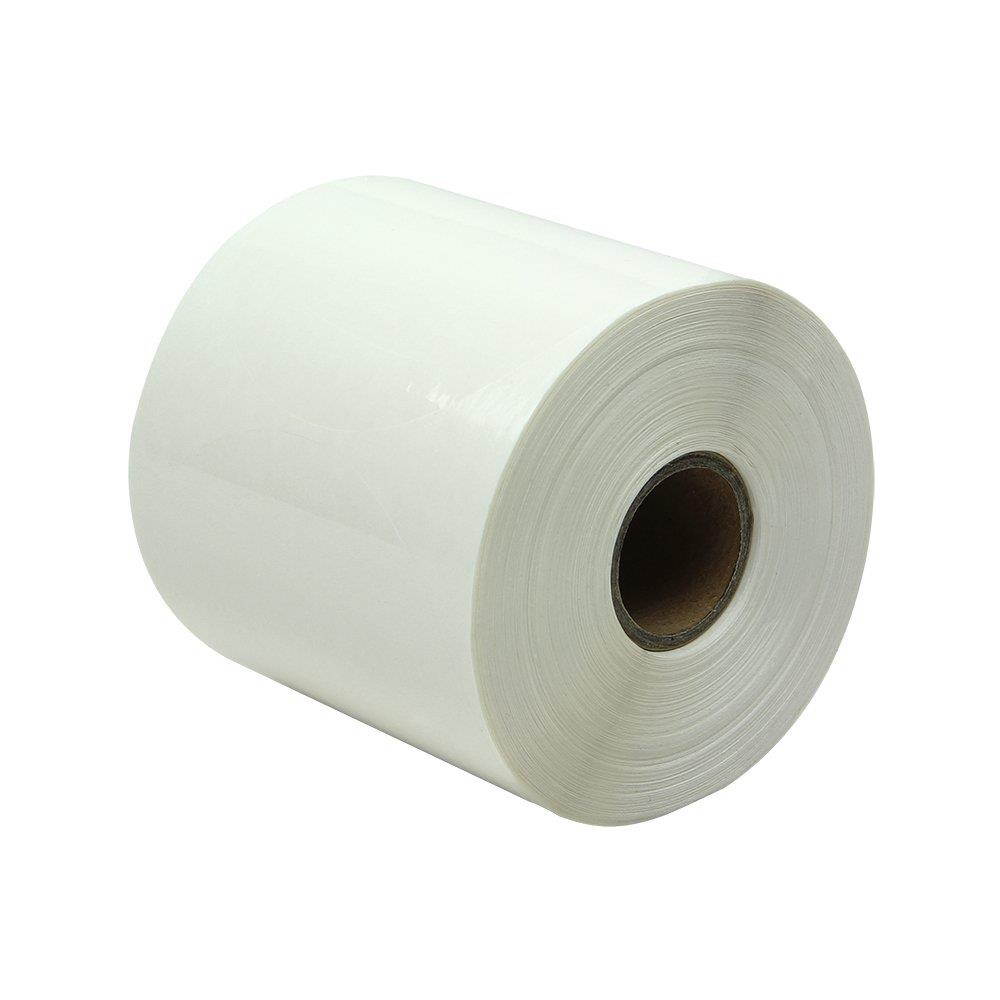 Circle Dot Round Labels Stickers Color Code Coding Garage Yard Sale Blank Write-on Inventory Transparent Clear - 3" 300 Labels per Roll [8 Rolls]