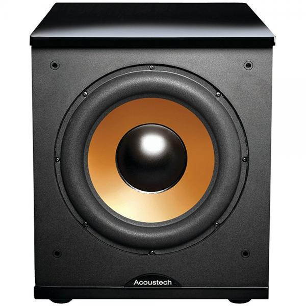 BIC America H-100II 12-Inch 150 Watt Front Firing Powered Subwoofer, (Black)