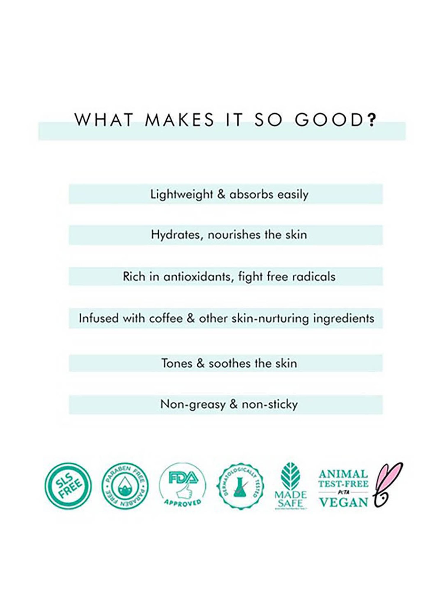 mCaffeine Naked & Raw Sun Protection Coffee Face Serum - 40 ml