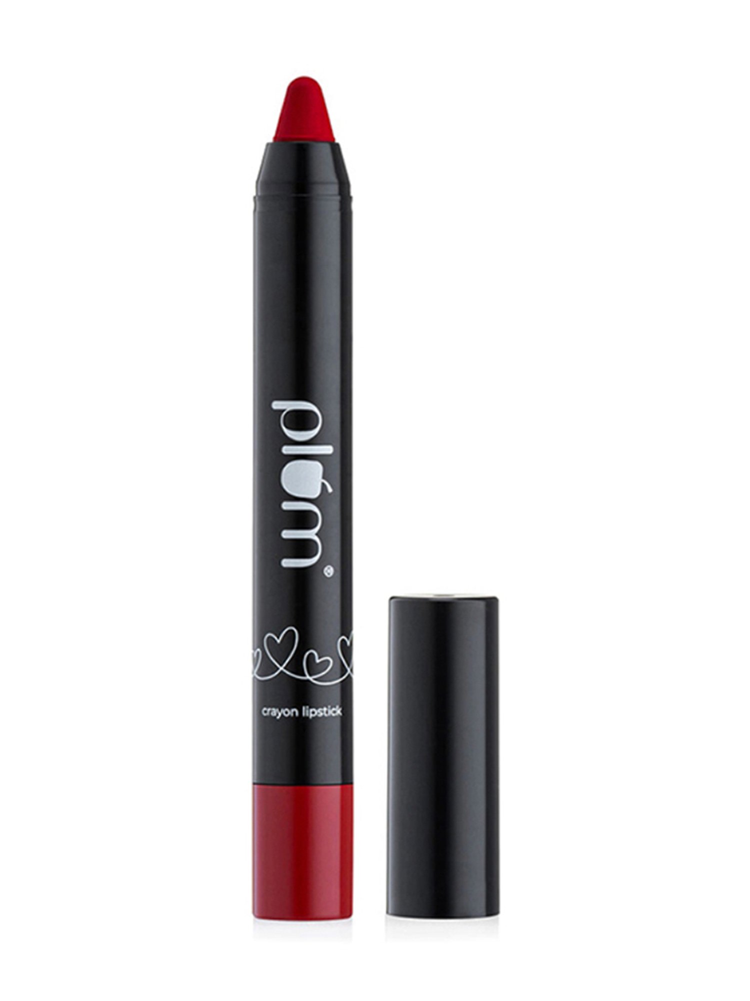 Plum Twist & Go Matte Crayon Lipstick 135 Maroonstruck (Brick Red) - 1.8 gm