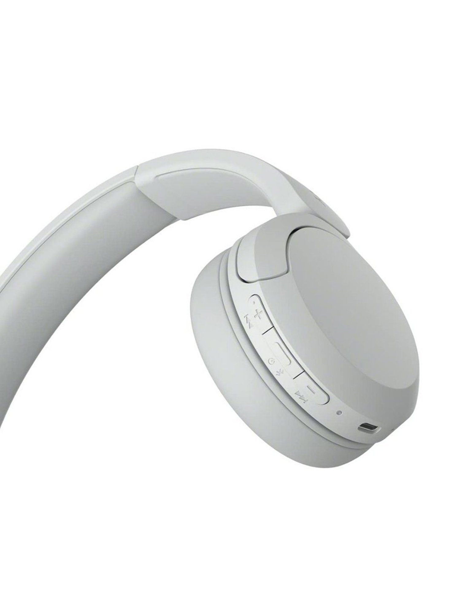 Sony WH-CH520, Wireless On-ear Bluetooth Headphones With Mic, Upto 50 Hours Playtime (White)