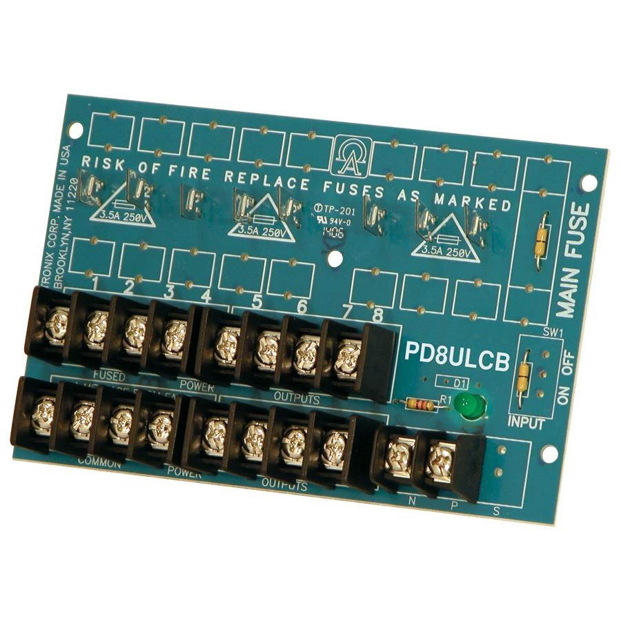 Altronix PD8ULCB Power Distribution Module