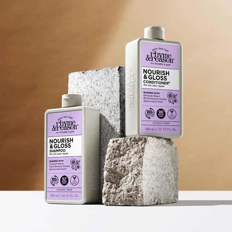 Rhyme & Reason Nourish & Gloss Shampoo - 13 fl oz