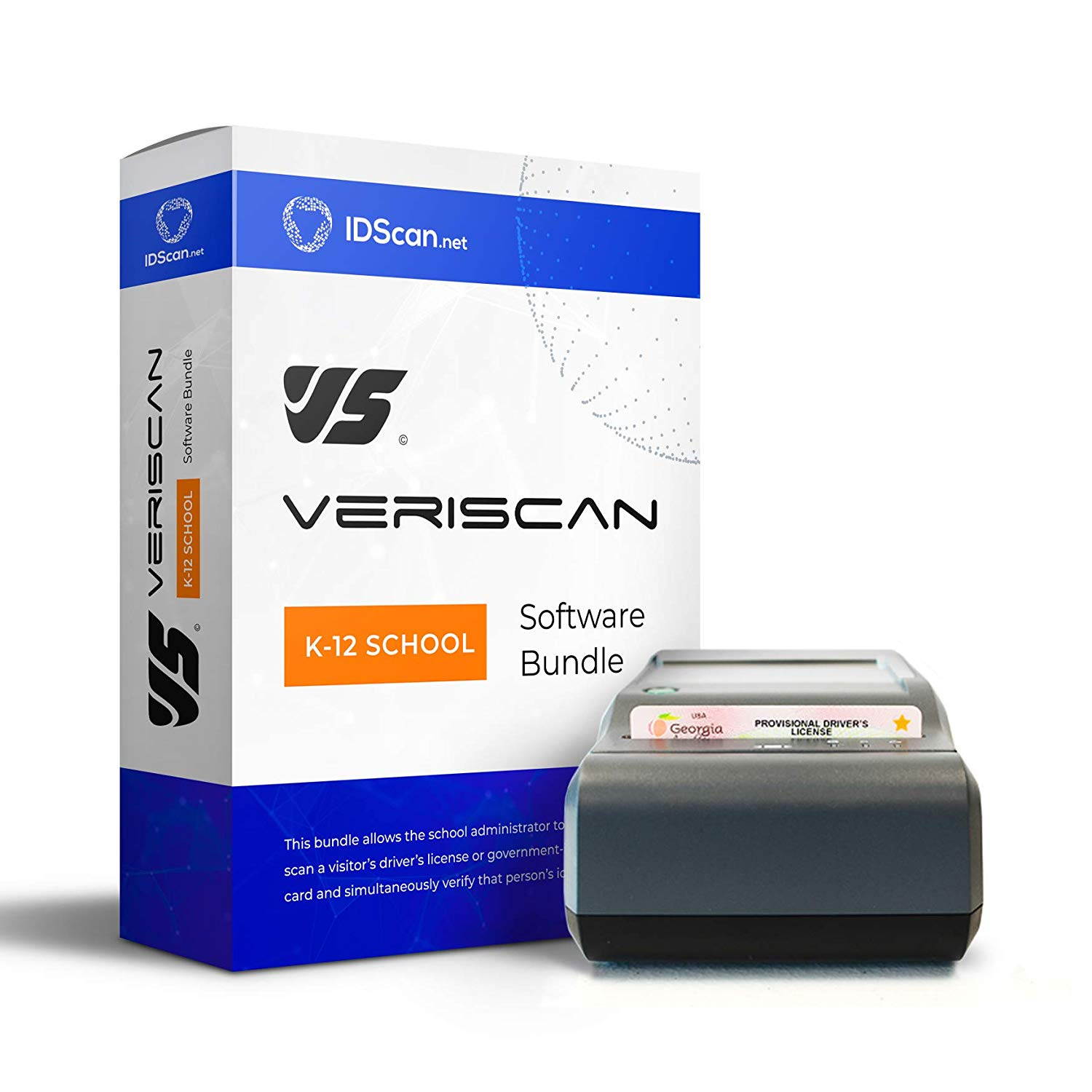 Visitor Management Desktop Solution with M280 2D MSR Flatbed Scanner - IDWare