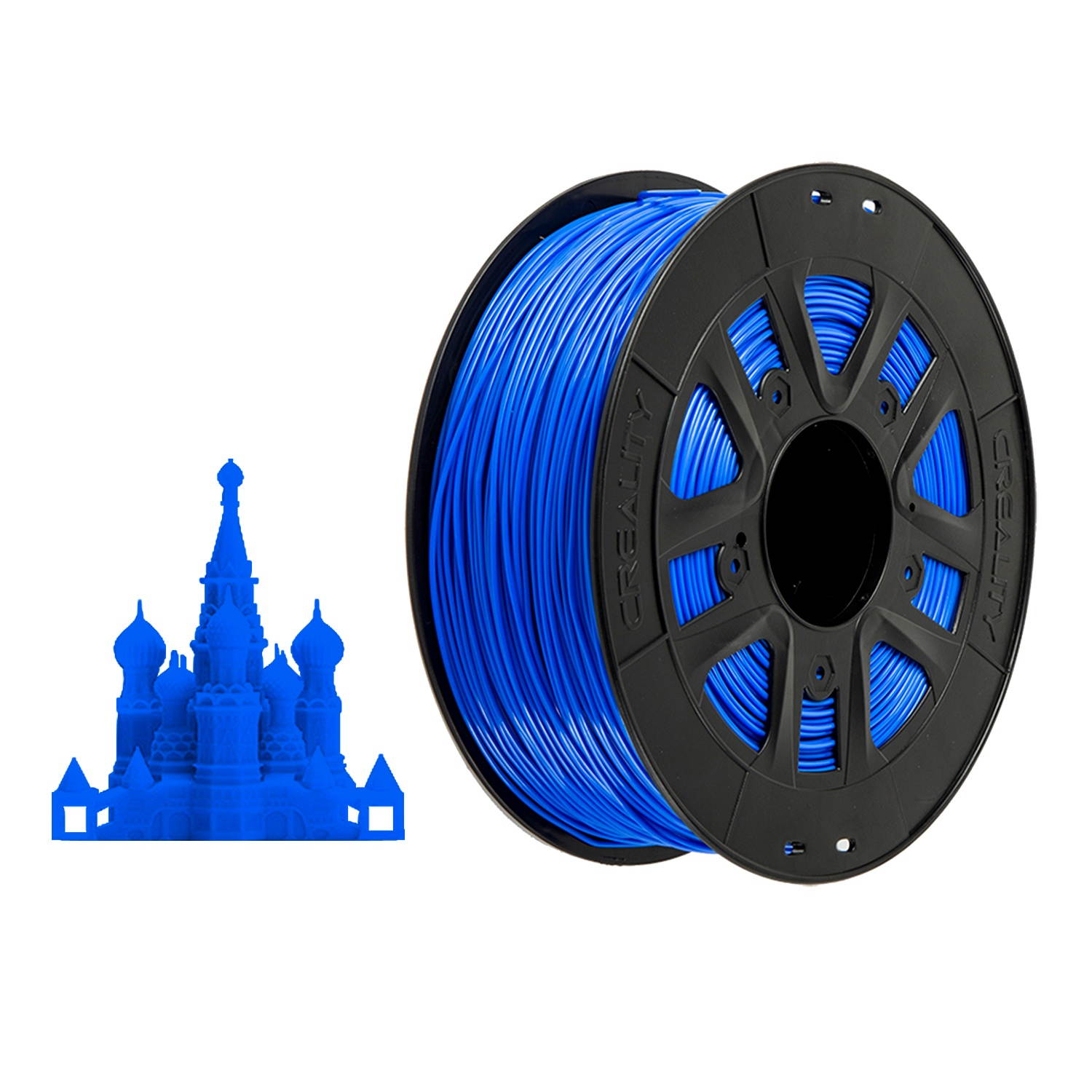 Creality 3D Printer PLA Filament 1.75mm 1kg/2.2lbs Filament Dimensional Accuracy +/- 0.02 mm, Red
