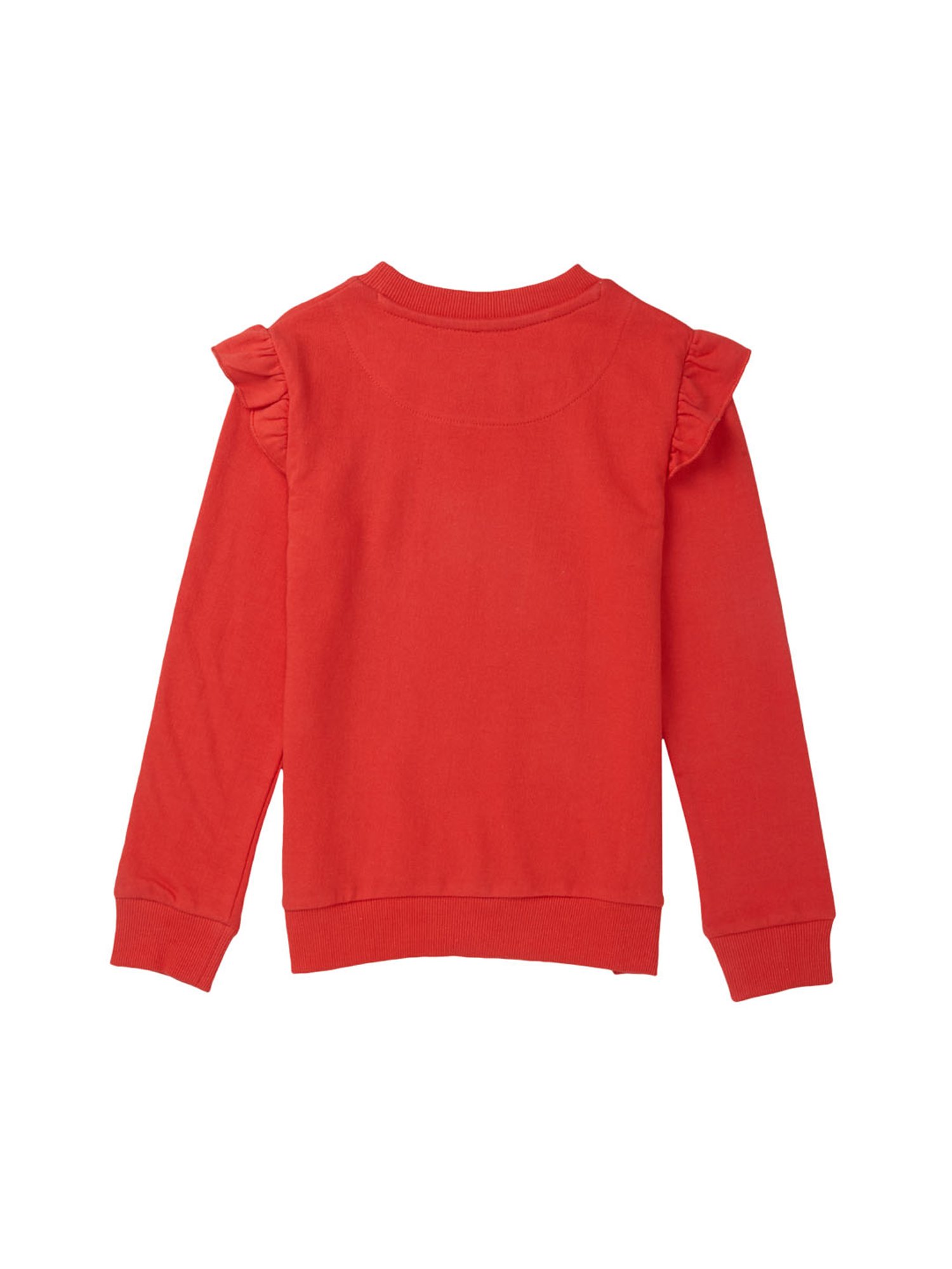 Cub McPaws Red Printed Sweatshirt
