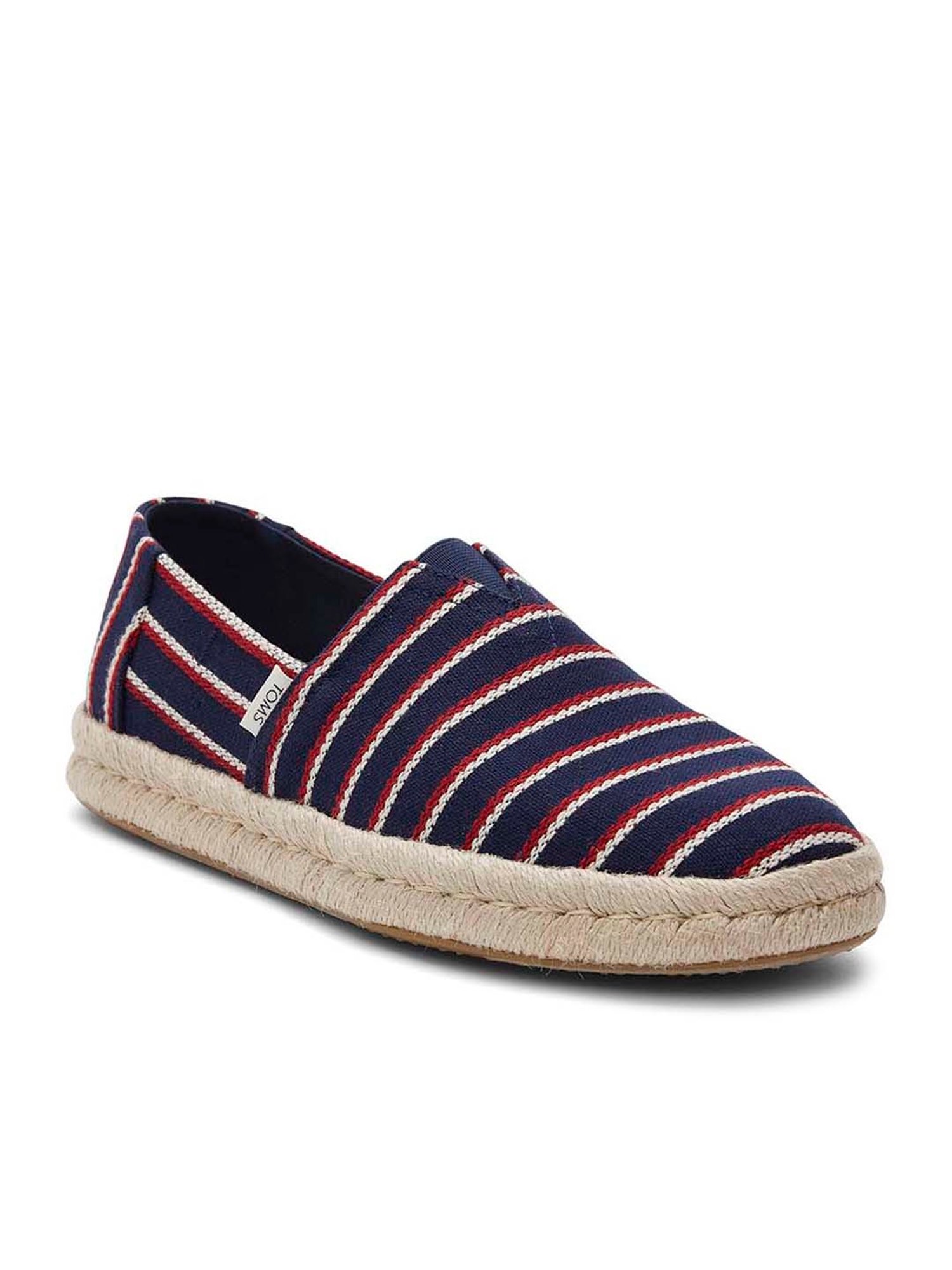 TOMS Men's Navy Espadrille Shoes