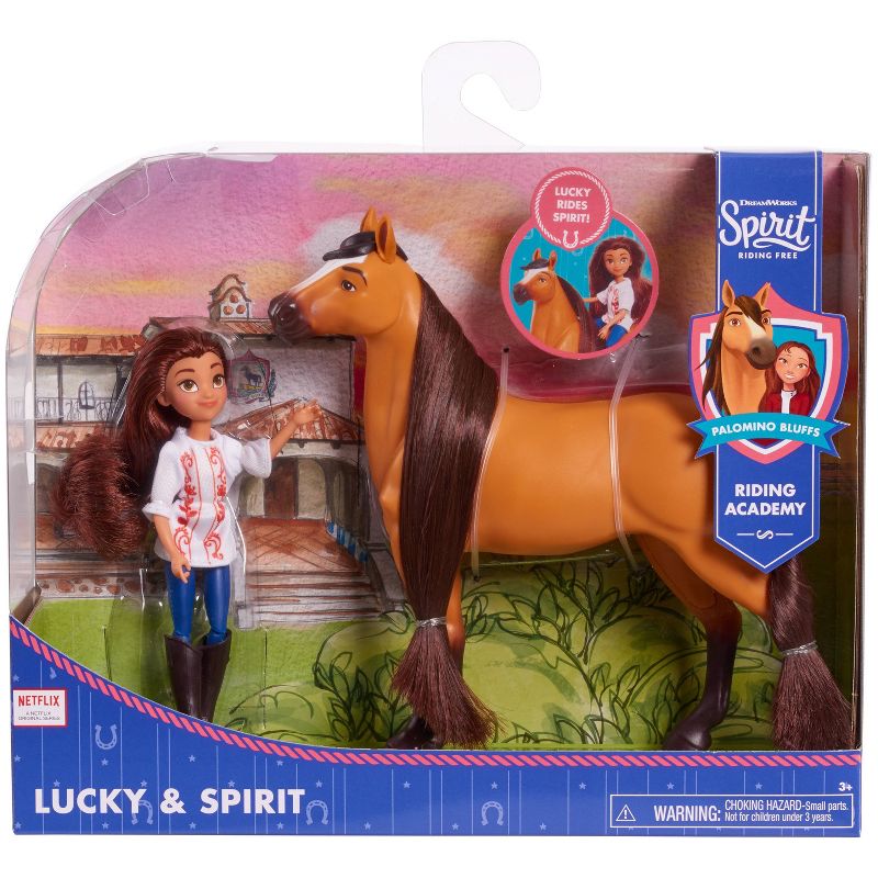Spirit Collector Doll & Horse Playset - Lucky & Spirit