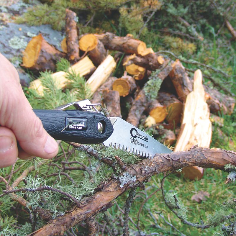 Coghlan's Sierra Saw, Locking Folding 7" Steel Blade with Unbreakable Handle