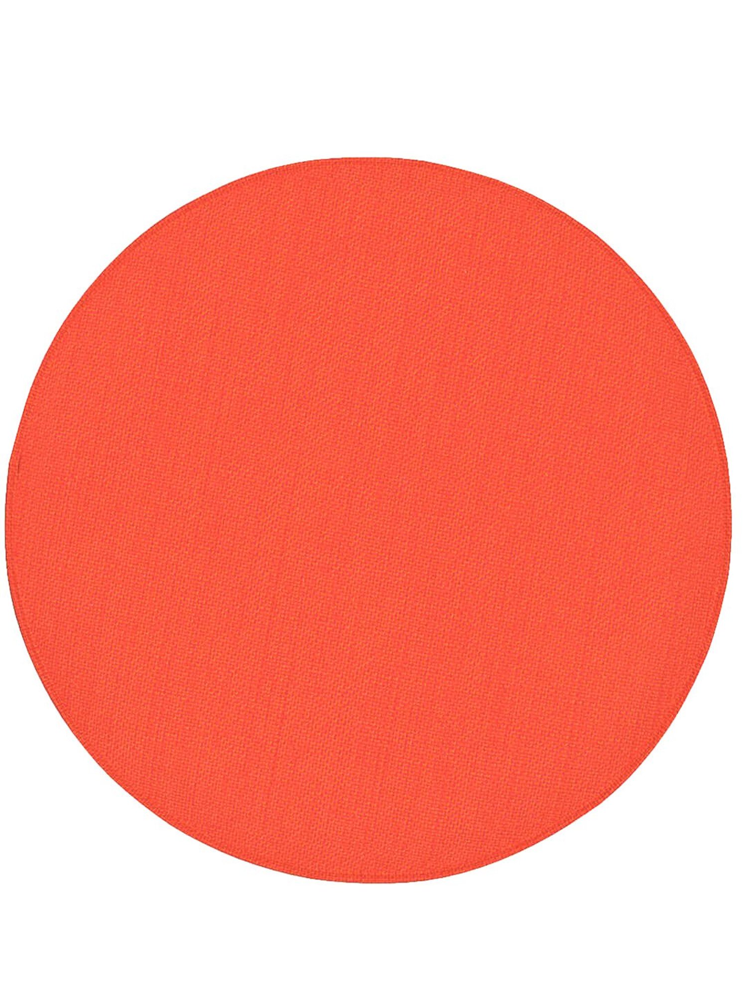 Chumbak English Carribean Solid Coral Orange Wood Cafe Stool