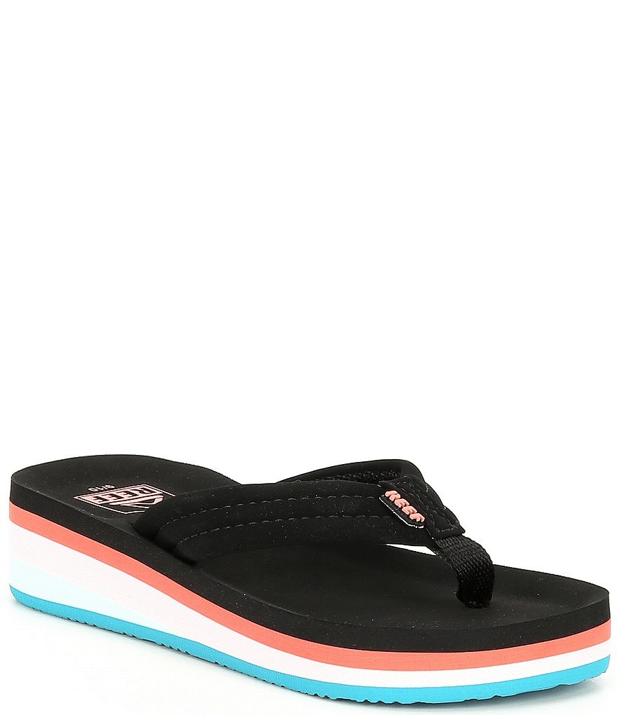 Reef Girls' Ahi Wedge Flip Flops (Toddler)