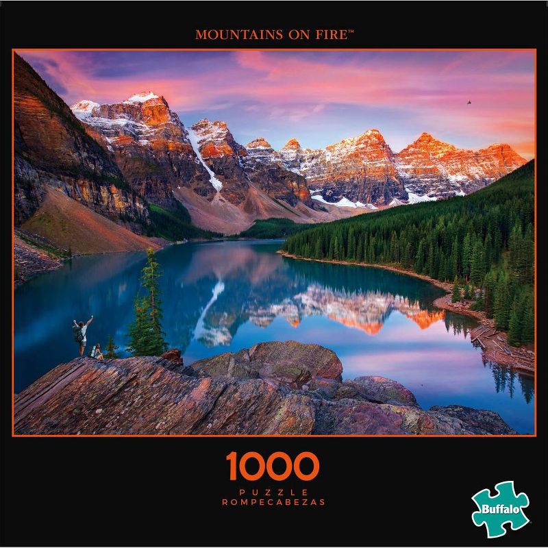 Buffalo Games Photography: Mountains of Fire Jigsaw Puzzle - 1000pc