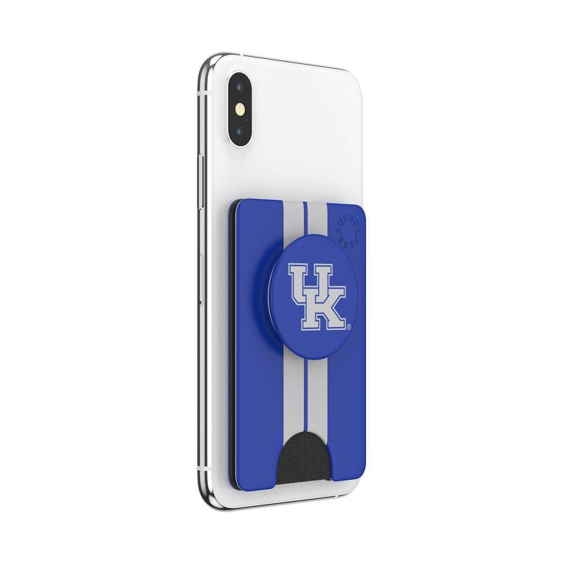 NCAA Kentucky Wildcats PopSockets PopWallet+ (with PopTop)