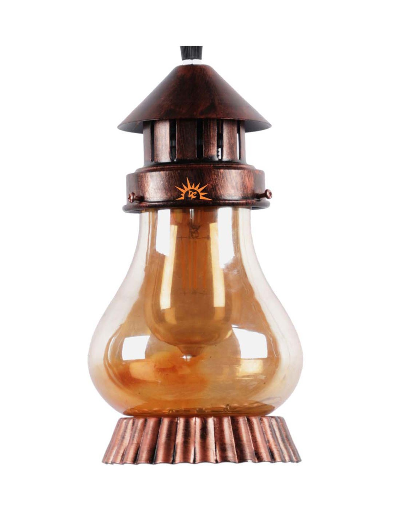 DecorativeRay Transparent Hanging Light - Set of 1