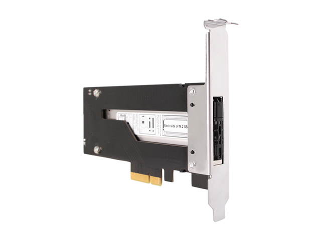 ICY DOCK ToughArmor MB840M2P-B M.2 NVMe SSD to PCIe 3.0 x4 Removable SSD Mobile Rack for PCIe Expansion Slot