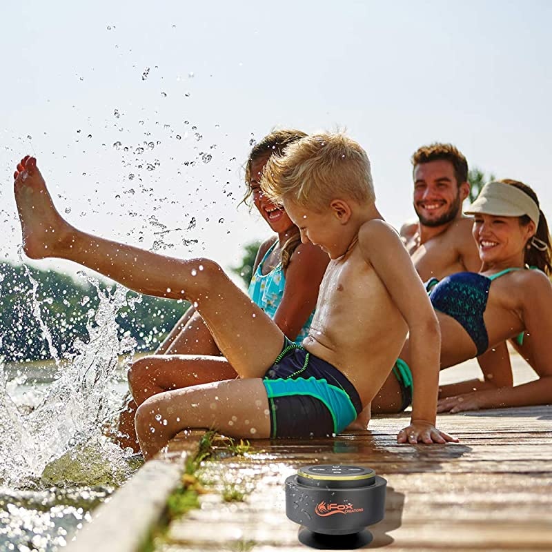 iF012 Bluetooth Shower Speaker Certified Waterproof Wireless It Pairs Easily to All Your Bluetooth Devices Phones Tablets Computer Radio