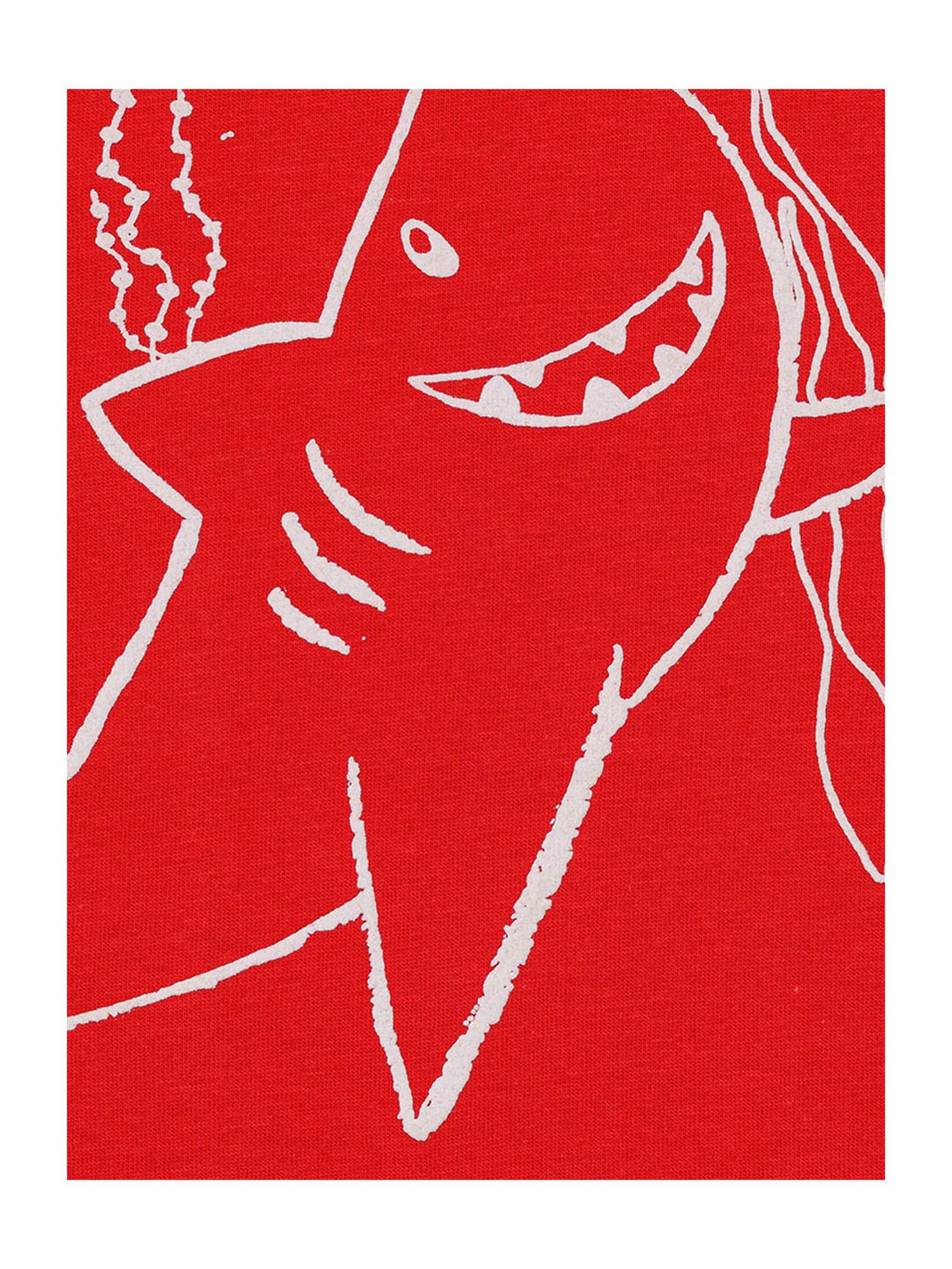 H by Hamleys Boys Red Printed T-Shirt