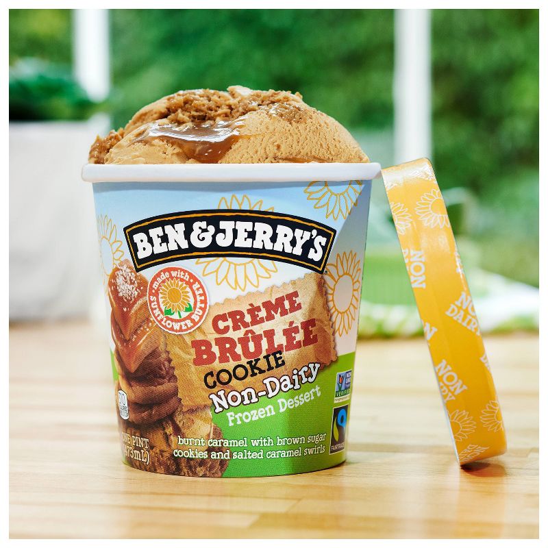 Ben & Jerry's Non Dairy Ice Cream Cream Brulee - 16oz