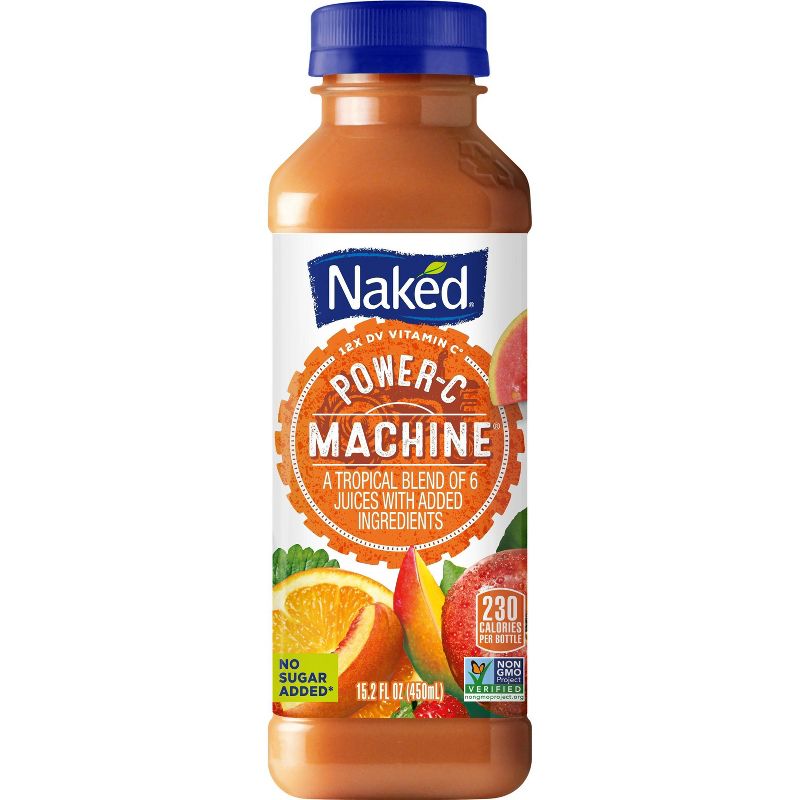Naked Power-C Machine Juice Smoothie - 15.2 fl oz Bottle