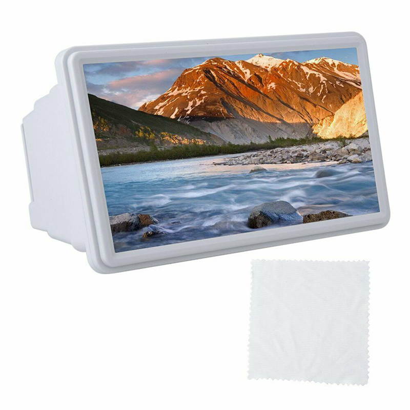 3D Movie Screen Magnifier HD Video Amplifier Portable Holder For Smart Phones