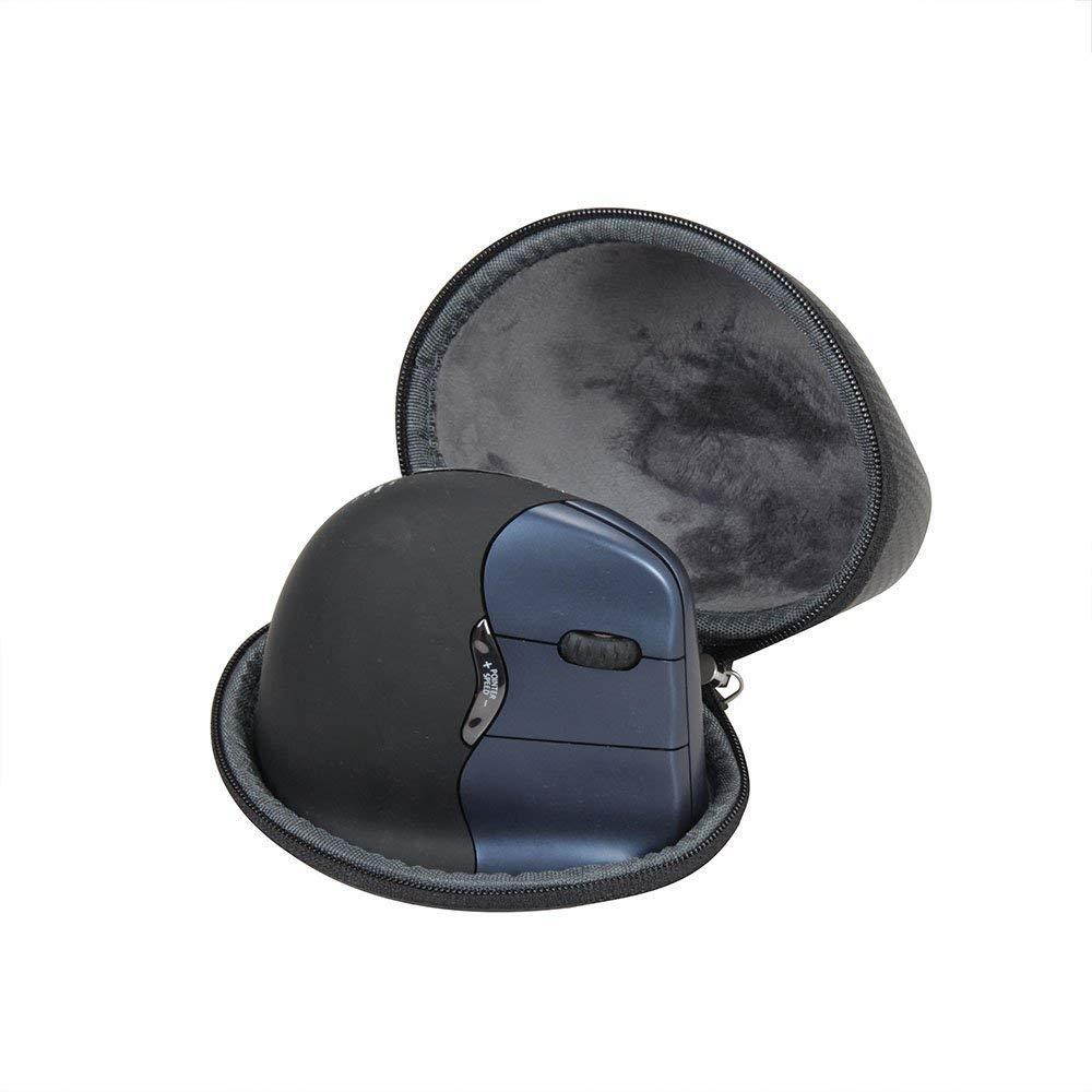 Hermitshell Travel Case Fits Evoluent VerticalMouse Vertical Mouse 4" Regular Size Right Hand Wireless VM4RW / VM4SW