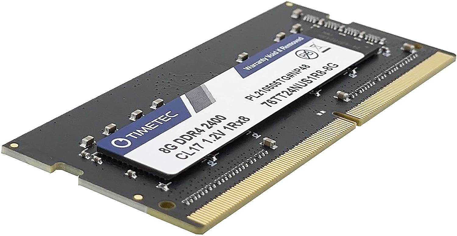 Timetec Hynix IC 8GB DDR4 2400MHz PC4-19200 Unbuffered Non-ECC 1.2V CL17 1Rx8 Single Rank 260 Pin SODIMM Laptop Notebook Computer Memory RAM Module Upgrade (8GB)