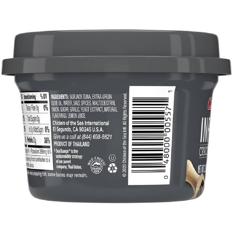 Chicken of the Sea Infusions Cracked Black Pepper Tuna - 2.8oz