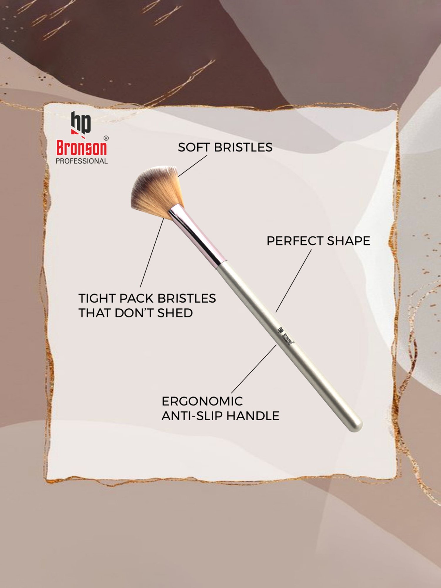 Bronson Professional Classic Highlighting Fan Brush